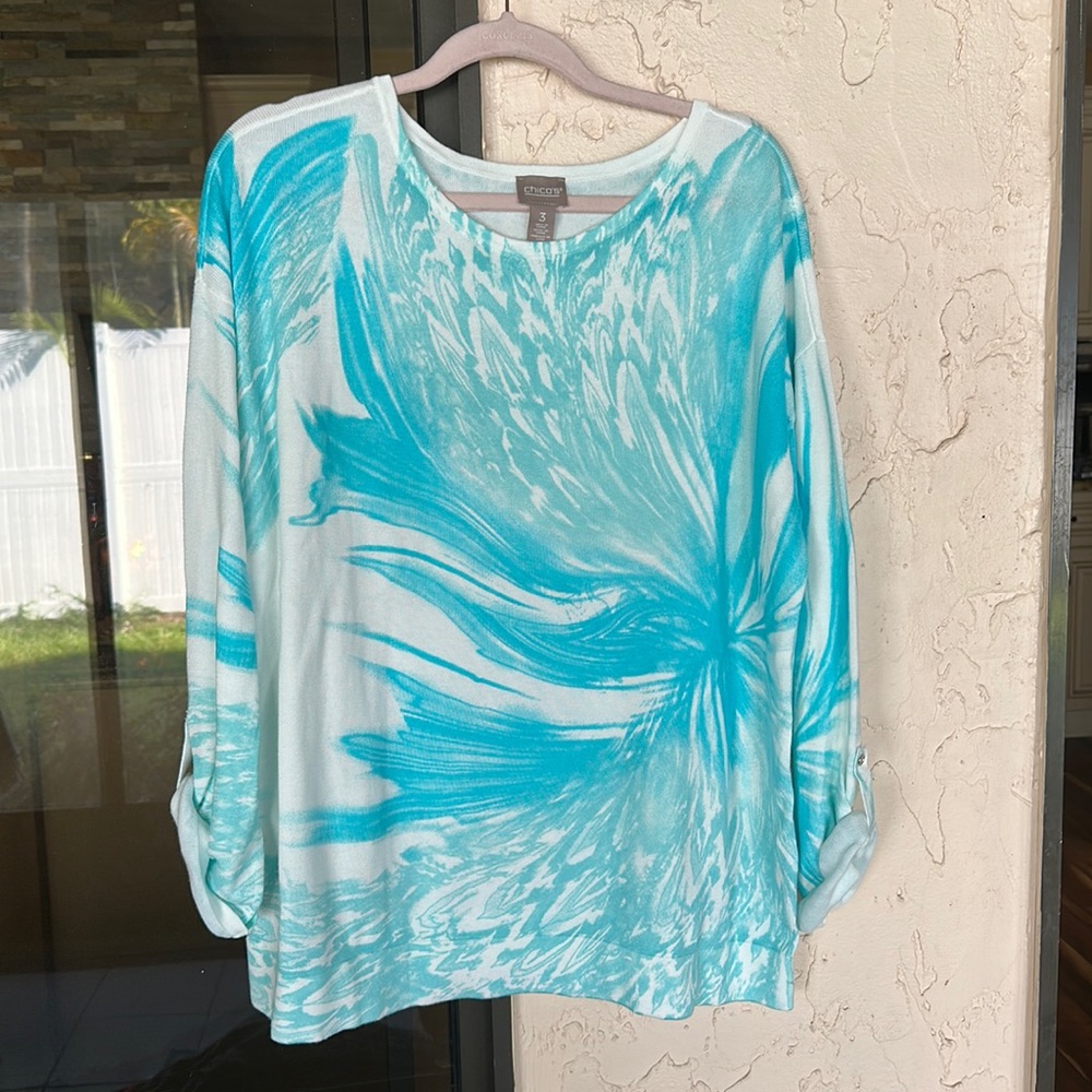 Chico’s ladies long sleeve top